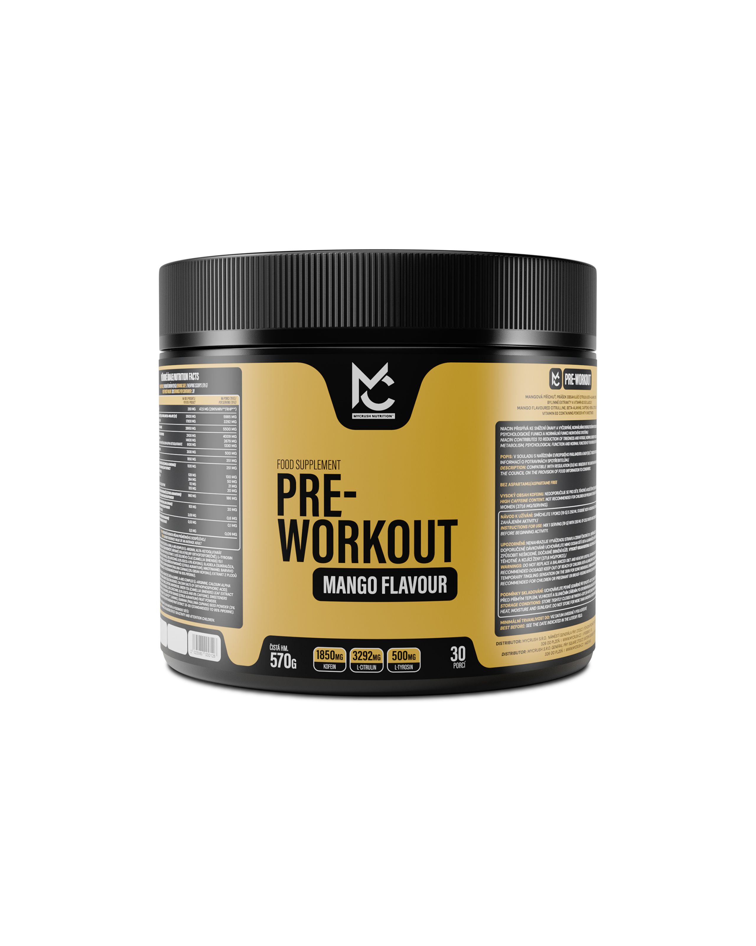 PWO Mango 570 g-0